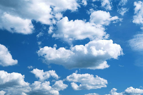immagine: cielo con nuvole