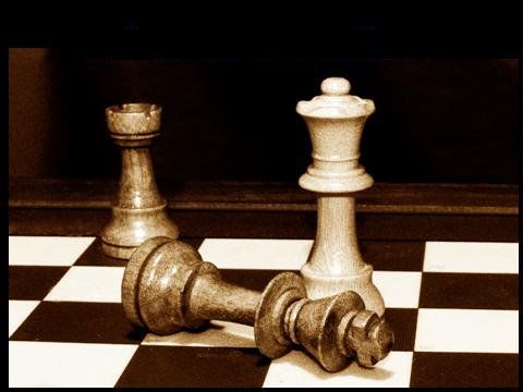 immagine di partita a scacchi